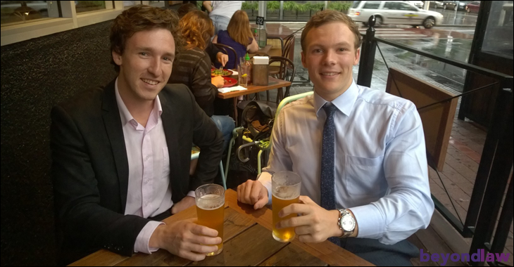 Max Burke and Derek Bayley